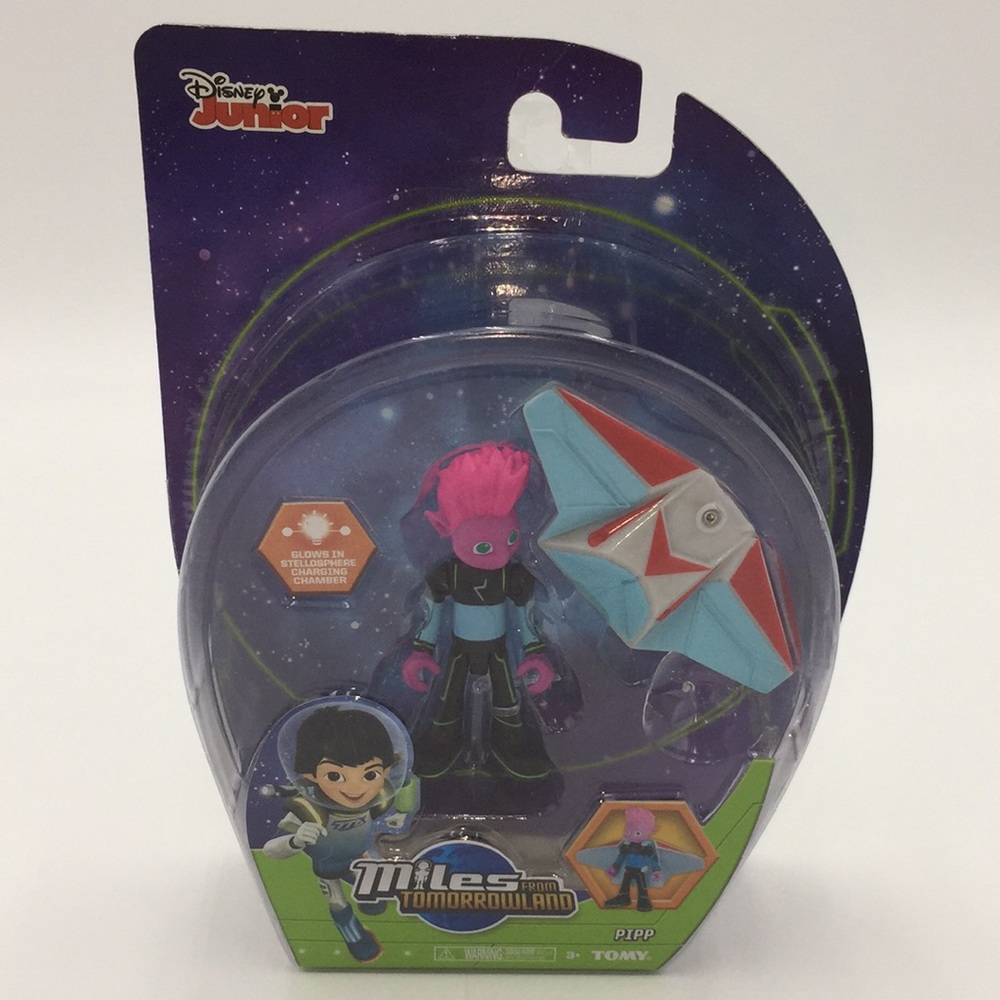 Disney Junior Miles From Tomorrowland Pipp Space Action Figure - Picture 9 of 9